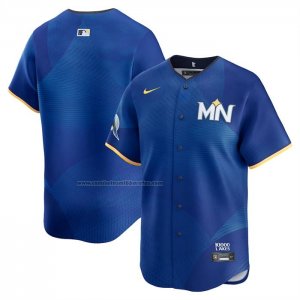 Camiseta Beisbol Hombre Minnesota Twins City Connect Limited Azul