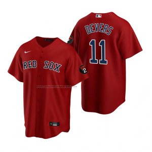 Camiseta Beisbol Hombre Boston Red Sox Rafael Devers Replica Rojo