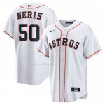 Camiseta Beisbol Hombre Houston Astros Hector Neris Primera Replica Blanco