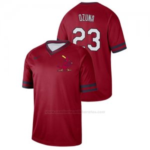 Camiseta Beisbol Hombre St. Louis Cardinals Marcell Ozuna Cooperstown Collection Legend Rojo