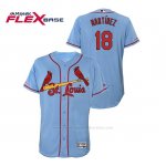 Camiseta Beisbol Hombre St. Louis Cardinals Carlos Martinez 150th Aniversario Patch Flex Base Azul