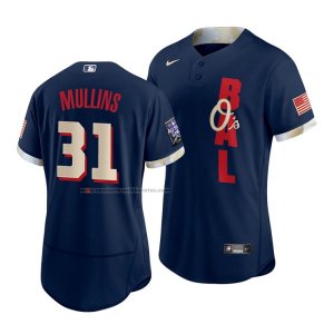 Camiseta Beisbol Hombre Baltimore Orioles Cedric Mullins 2021 All Star Autentico Azul