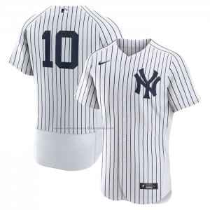 Camiseta Beisbol Hombre New York Yankees Phil Rizzuto Primera Autentico Retired Blanco