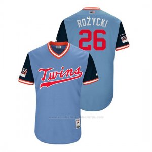 Camiseta Beisbol Hombre Minnesota Twins Max Kepler 2018 Llws Players Weekend Rozycki Light Toronto Blue Jays