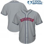 Camiseta Beisbol Hombre Houston Astros 2017 Estrellas y Rayas Gris Cool Base