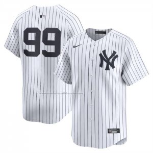 Camiseta Beisbol Hombre New York Yankees Aaron Judge Alterno Limited Blanco
