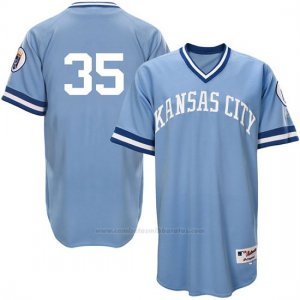 Camiseta Beisbol Hombre Kansas City Royals Eric Hosmer Light Azul Turn Back The Clock