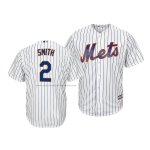 Camiseta Beisbol Hombre New York Mets White Dominic Smith Cool Base Cool Base
