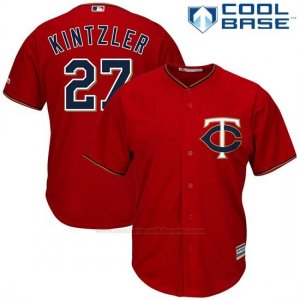 Camiseta Beisbol Hombre Minnesota Twins Brandon Kintzler Scarlet Cool Base