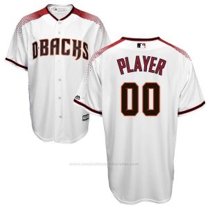 Camiseta Arizona Diamondbacks Personalizada Blanco