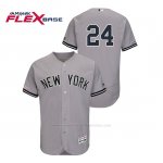 Camiseta Beisbol Hombre New York Yankees Gary Sanchez 150th Aniversario Patch Flex Base Gris