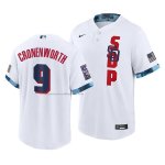 Camiseta Beisbol Hombre San Diego Padres Jake Cronenworth 2021 All Star Replica Blanco