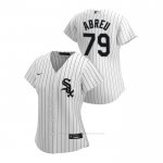 Camiseta Beisbol Mujer Chicago White Sox Jose Abreu 2020 Replica Primera Blanco