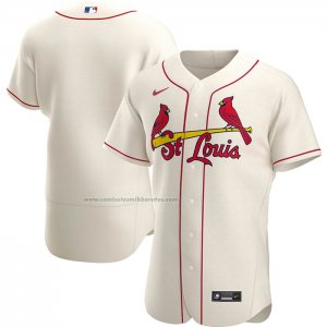 Camiseta Beisbol Hombre St. Louis Cardinals Alterno Autentico Crema