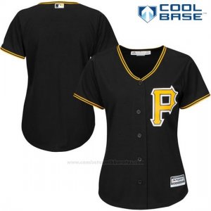Camiseta Beisbol Hombre Pittsburgh Pirates Negro Cool Base