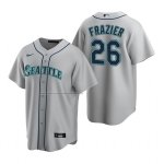 Camiseta Beisbol Hombre Seattle Mariners Adam Frazier Replica Road Gris