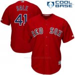 Camiseta Beisbol Hombre Boston Red Sox 41 Chris Sale Rojo2017 Cool Base