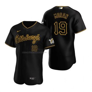 Camiseta Beisbol Hombre Pittsburgh Pirates Colin Moran Autentico Alterno Negro