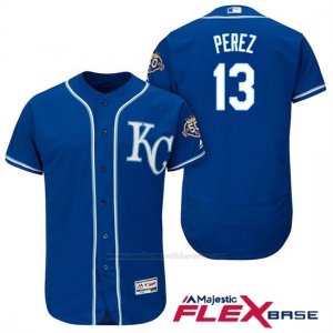 Camiseta Beisbol Hombre Kansas City Royals Salvador Perez 50th Season Flex Base