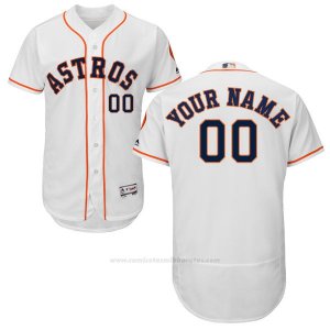 Camiseta Houston Astros Personalizada Blanco