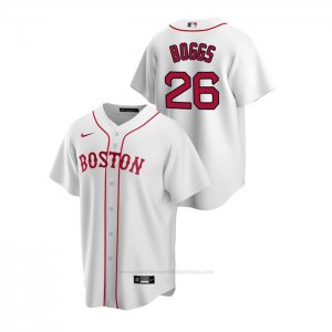 Camiseta Beisbol Hombre Boston Red Sox Wade Boggs Replica Alterno Blanco