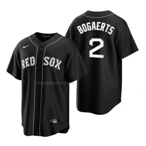 Camiseta Beisbol Hombre Boston Red Sox Xander Bogaerts Replica 2021 Negro