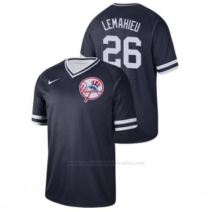 Camiseta Beisbol Hombre New York Yankees Dj Lemahieu Cooperstown Collection Legend Azul