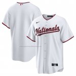 Camiseta Beisbol Hombre Washington Nationals Primera Blanco