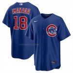 Camiseta Beisbol Hombre Chicago Cubs Shota Imanaga Alterno Replica Azul
