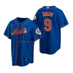 Camiseta Beisbol Hombre New York Mets Brandon Nimmo Alterno Azul
