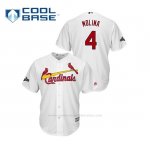 Camiseta Beisbol Hombre St. Louis Cardinals Yadier Molina 2019 Postseason Cool Base Blanco
