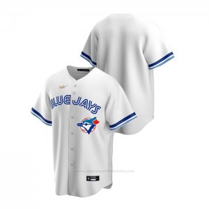 Camiseta Beisbol Hombre Toronto Blue Jays Cooperstown Collection Blanco