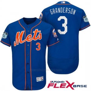 Camiseta Beisbol Hombre New York Mets Curtis Granderson 2017 Entrenamiento de Primavera Flex Base Jugador