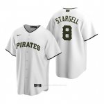 Camiseta Beisbol Hombre Pittsburgh Pirates Willie Stargell Alterno Replica Blanco