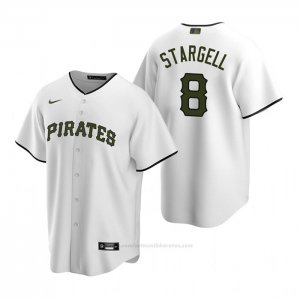 Camiseta Beisbol Hombre Pittsburgh Pirates Willie Stargell Alterno Replica Blanco