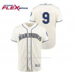 Camiseta Beisbol Hombre Seattle Mariners Dee Gordon Hispanic Heritage Flex Base Crema