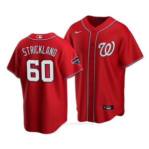 Camiseta Beisbol Hombre Washington Nationals Hunter Strickland Alterno Replica Rojo