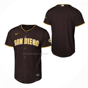 Camiseta Beisbol Nino San Diego Padres Primera Stadium Marron