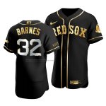 Camiseta Beisbol Hombre Boston Red Sox Matt Barnes Golden Edition Autentico Negro