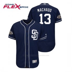 Camiseta Beisbol Hombre San Diego Padres Manny Machado Flex Base 50th Aniversario Alternato Azul