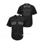 Camiseta Beisbol Hombre Boston Red Sox Heath Hembree 2019 Players Weekend Heater Replica Negro