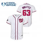 Camiseta Beisbol Nino Washington Nationals Sean Doolittle 2019 World Series Bound Cool Base Blanco