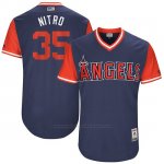 Camiseta Beisbol Hombre Los Angeles Angels 2017 Little League World Series Nick Tropeano Azul