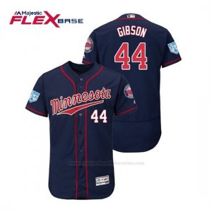 Camiseta Beisbol Hombre Minnesota Twins Kyle Gibson Flex Base Entrenamiento de Primavera 2019 Azul