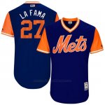 Camiseta Beisbol Hombre New York Mets 2017 Little League World Series Jeurys Familia Royal