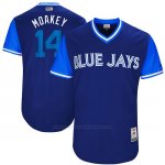Camiseta Beisbol Hombre Toronto Blue Jays 2017 Little League World Series Justin Smoak Royal