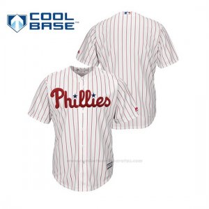 Camiseta Beisbol Hombre Philadelphia Phillies Cool Base Home Blanco