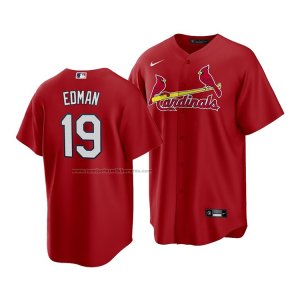 Camiseta Beisbol Hombre St. Louis Cardinals Tommy Edman Replica Alterno Rojo