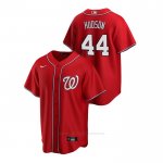 Camiseta Beisbol Hombre Washington Nationals Daniel Hudson Replica Alterno Rojo