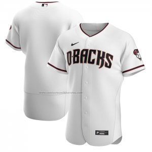 Camiseta Beisbol Hombre Arizona Diamondbacks Primera Autentico Blanco